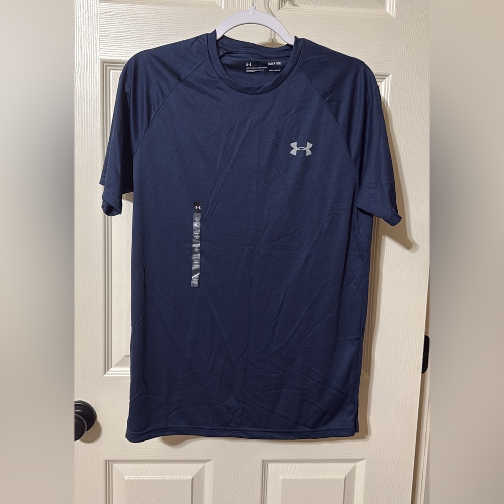 Under Armour Men's Dark Blue Short Sleeve Tee
